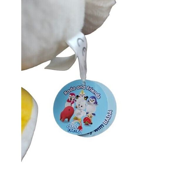 Bada Namu Badanamu White Bear Plush Stuffed Animal New With Tags - Picture 9 of 11